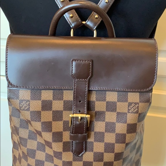Vuitton Damier Ebene Soho Backpack - Picture 2 of 8